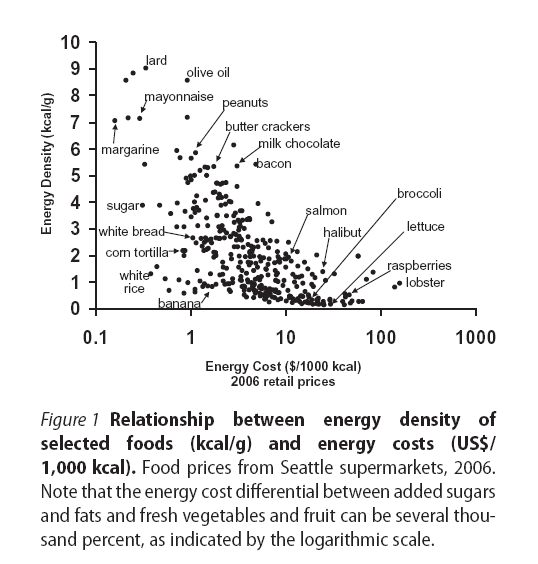 Energy density and poverty